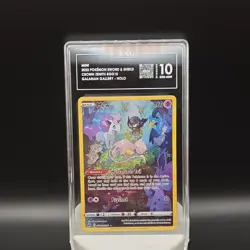 Pokemon TCG Mew GG10 Crown Zenith Galarian Gallery Tag 10 - Image 1