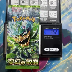 Heavy 8.52g Pokemon Sealed Mask of Change SV6 Japanese Booster Pack US Seller - Image 1