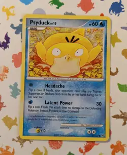 Pokemon Psyduck 87/127 Platinum Non Holo English 2009 Komiya - Image 1