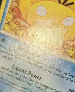 Pokemon Psyduck 87/127 Platinum Non Holo English 2009 Komiya - Image 4