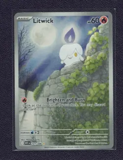 Litwick 101/086 (NM) - SV White Flare - Illustration Rare Pokemon TCG - Image 1