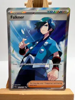 Pokemon Paldea Evolved - 251/193 Falkner - Ultra Rare - NM/M - Image 1