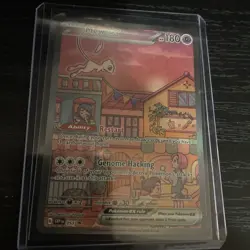 Pokemon Mew ex 053 Sv: Scarlet & Violet Promo Full Art Holo Promo EX - Image 1