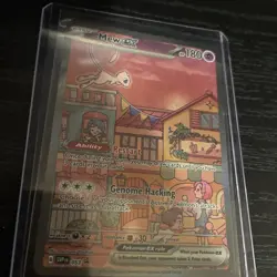 Pokemon Mew ex 053 Sv: Scarlet & Violet Promo Full Art Holo Promo EX - Image 5