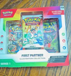 Pokemon TCG First Partner Illustration Collection Series 1 New Sealed - Image 1