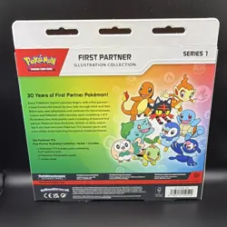 Pokemon TCG First Partner Illustration Collection Series 1 Promo Booster Box - Image 2