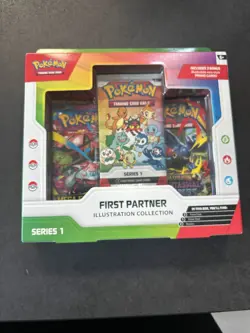 Pokemon TCG First Partner Pack Illustration Collection Series 1 Sealed Brand New - Image 1