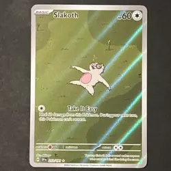 Slakoth 212/191 Surging Sparks Illustration Rare Pokemon TCG - NM - Image 1