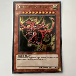 1996 Yo-Gi-Oh Kazuki Takahashi Slifer the Sky Dragon (Divine Beast) Card - Image 1