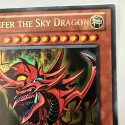 1996 Yo-Gi-Oh Kazuki Takahashi Slifer the Sky Dragon (Divine Beast) Card - Image 3