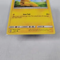 Pokemon TCG Pikachu 28/73 Shining Legends Regular Non Holo Near Mint/Mint - Image 2