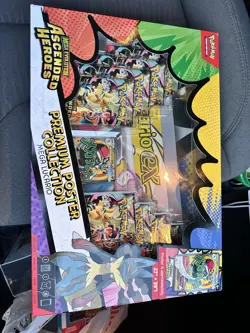 Pokemon TCG Ascended Heroes Lucario Premium Poster Collection Box - Image 1