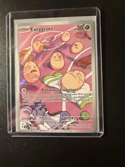 Pokemon TCG Exeggcute 192/191SV08: Surging Sparks Holo Illustration Rare ⭐ - Image 3