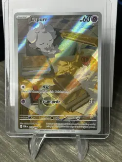 Pokemon Perfect Order Espurr 095/088 Illustration Rare Holo NM - Image 1