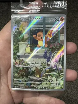 Pokemon TCG Scarlet & Violet Charmander 044 Promo *SEALED* NM - Image 3