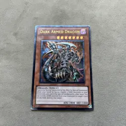 Yu-Gi-Oh! Dark Armed Dragon TU06-EN000 Ultimate Rare - Image 1