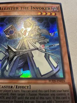 Yu-Gi-Oh! Aleister the Invoker FUEN-EN026 1st Ed Super Rare LP/MP (see photos) - Image 5