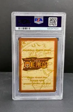 Mihawk c170 ONE PIECE Holo Carddass Hyper Battle Japanese Card 2001 - Image 2