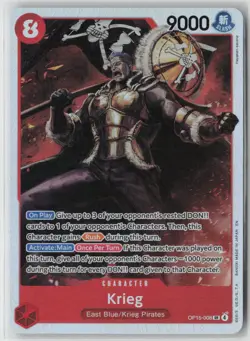 One Piece Krieg (OP15-008) #OP15-008 Adventure on Kami's Island Near Mint - Image 1