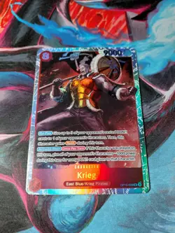 One Piece Krieg OP15-008 SR Adventure On Kami's Island English - Image 1
