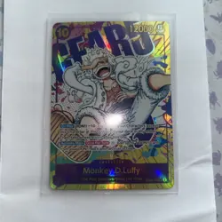 One Piece Monkey D Luffy SEC Alt Art OP05-119 Awakening New Era NM - B - Image 1