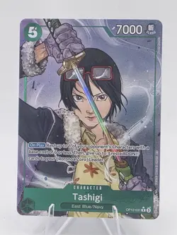 One Piece Tashigi Alt Art English Card Game Legacy of the Master OP12-031 R - Image 1