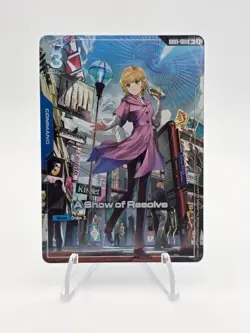 Gundam Card Game - A Show Of Resolve (U+) - Newtype Rising (GD01-100) NM - Image 1