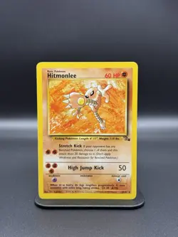 Hitmonlee 22/62 Fossil Regular (NM) Vintage Pokemon Cards - Image 1