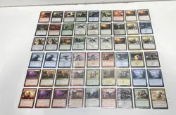 Mixed Magic: The Gathering Trading Card Bundle (9 Card Sheets) - Image 1