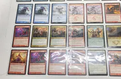 Mixed Magic: The Gathering Trading Card Bundle (9 Card Sheets) - Image 2