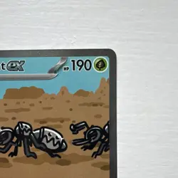 Pokemon Durant ex 236/191 Sv08 Surging Sparks 190 HP Illustration Rare Holo Card - Image 3