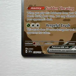 Pokemon Durant ex 236/191 Sv08 Surging Sparks 190 HP Illustration Rare Holo Card - Image 4