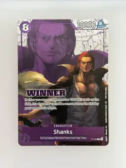 Shanks (Winner Pack 2026 Vol. 2) - One Piece Promotion Cards (OP-PR) P-104 NM - Image 1