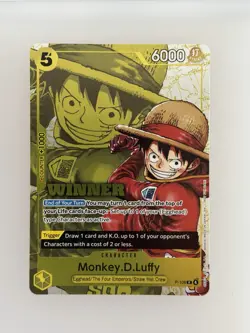 Monkey.D.Luffy P-101 (Winner Pack 2026 Vol 2) - One Piece Promotion Cards - Image 1