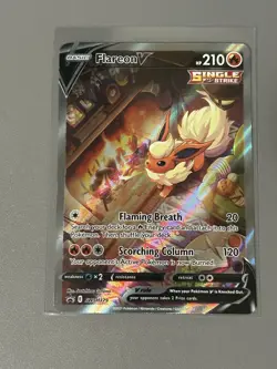 Flareon V SWSH179 SWSH: Sword & Shield Promo Cards Holo - Image 1