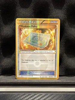 Weakness Policy - 164/160 - Pokemon Primal Clash XY Secret Rare Card LP - Image 1