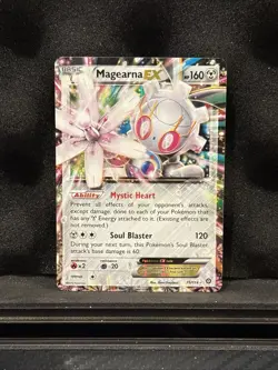 Magearna EX 75/114 - XY Steam Siege Pokemon Card - LP - Image 1