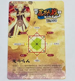 Naruto Uzumaki Naruto Trading Card HYEX01-UR07 Beautiful Art Ultra Rare Holo Tc5 - Image 2