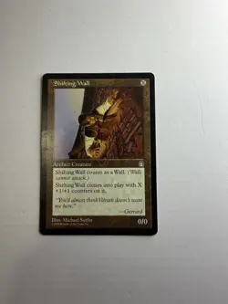 Shifting Wall LP Stronghold Magic The Gathering Mtg Lightly Played Artifact - Image 1