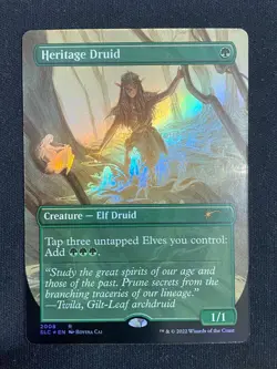 Heritage Druid FOIL - 30th Countdown Secret Lair (Magic) - Image 1
