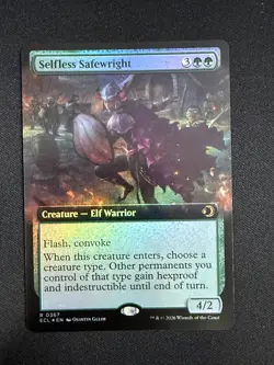Selfless Safewright (EXTENDED FOIL) - Lorwyn Eclipsed (MTG) NM - Image 1