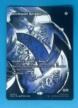 1x Arcbound Ravager (Borderless) Teenage Mutant Ninja Turtles mythic 0014 - Image 1