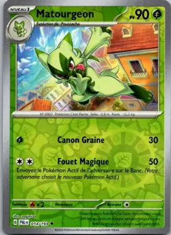 Carte Pokemon Matourgeon 014/193 Reverse - 2023 - Image 1