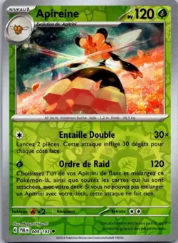 Carte Pokemon Apireine 009/193 Reverse 2023 - Image 1