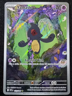 Yamask 122/086 Pokemon TCG White Flare Illustration Rare NM (Pack Fresh) - Image 1
