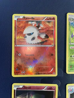 Lot de 4 cartes REVERSE Pokemon FR - Block XY Origine Antique FR (lot B02) - Image 4