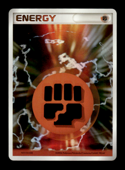Fighting Energy Holo Holon Phantoms Japanese Pokemon Card ~ MP - Image 1