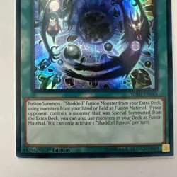SDSH-EN049 Shaddoll Fusion Super Rare YuGiOh Card - Image 5