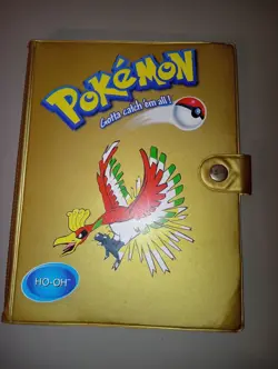 Original Pokemon Ho-Oh themed card binder - Image 1