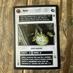 Star Wars CCG Pick A Card Creature Darkside Blackborder Priemere Hoth Degobah - Image 1